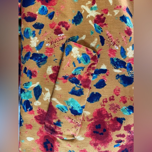 Anthropologie Elevenses Cotton Twill Boho Jacket - Picture 4 of 8